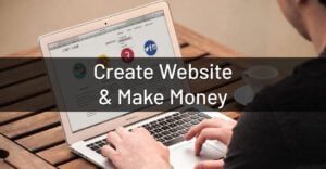 create website make money